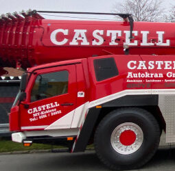 Zweiter 250-Tonner für Castell