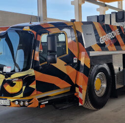 Kurz überlegt und schnell geliefert – GMK5250XL-1 im Tigerlook für das Betonwerk Hachmeister