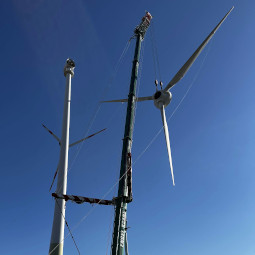 Platz schaffen für die neue Generation – Demontage einer Enercon E40 Windkraftanlage